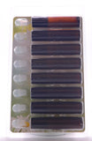 Amber Clear or Frosted Glass Roll On Bottle, 10 ml,  8 pack