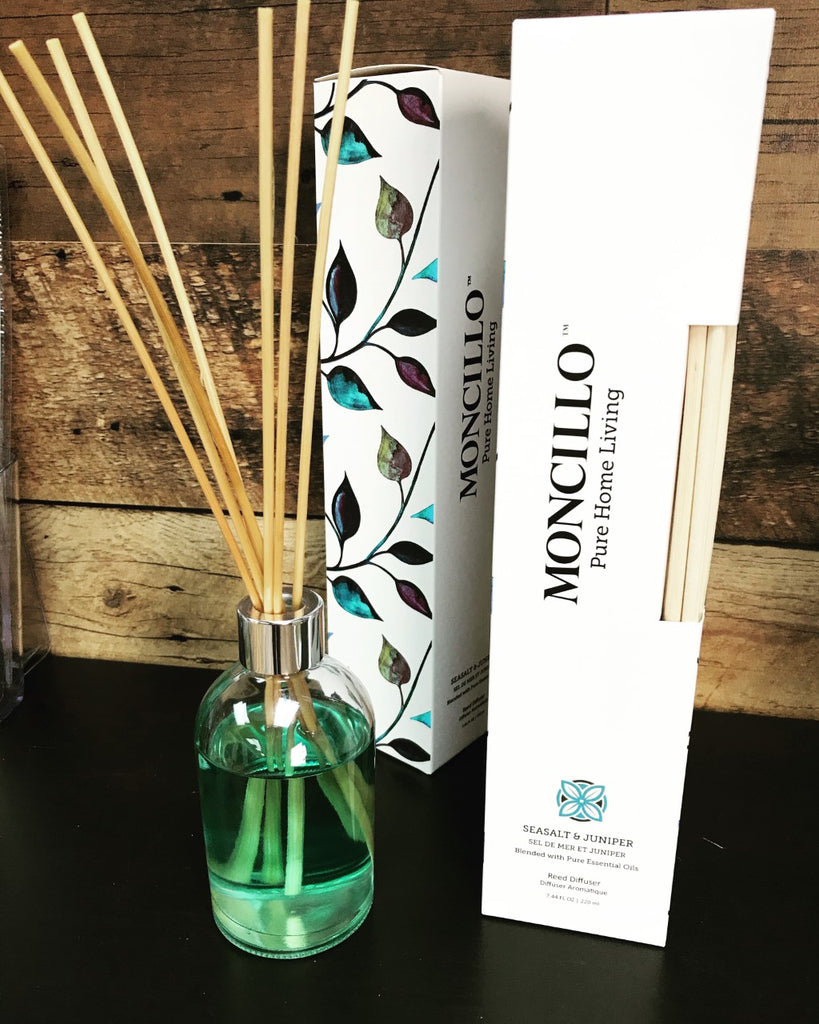MONCILLO Reed Diffuser Sea Salt Juniper Finesse Home