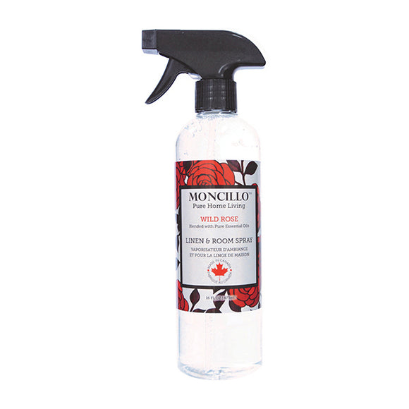 MONCILLO Wild Rose Room & Linen Spray