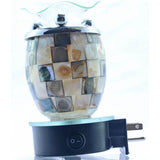 Mosaic Plug In Lamp
