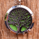Tree Of Life Aroma Pendant Necklace - FINAL SALE